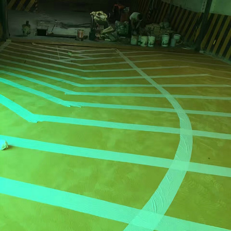 防滑坡道地坪施工,環氧防滑坡道材料廠家_滄晟地坪漆環氧防滑坡道介紹