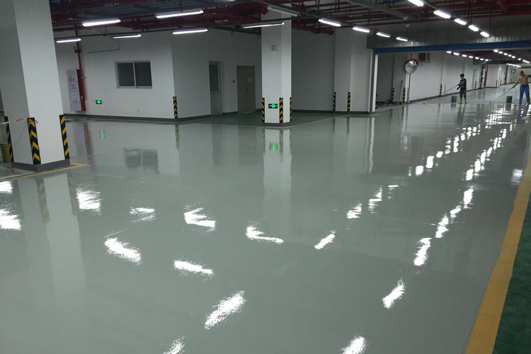 環氧樹脂地坪漆表面處理手工和動力工具清理方法